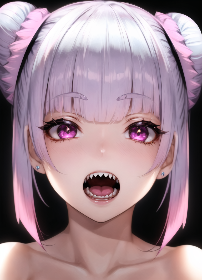 28724-1050517352-best quality, close-up, face portrait, sharp teeth, teeth, 1girl, open mouth, open mouth, solo, looking at viewer, magenta eyes,.png